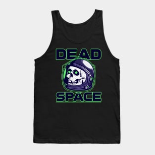 Dead Space Astronaut Skull Sci Fi Tank Top